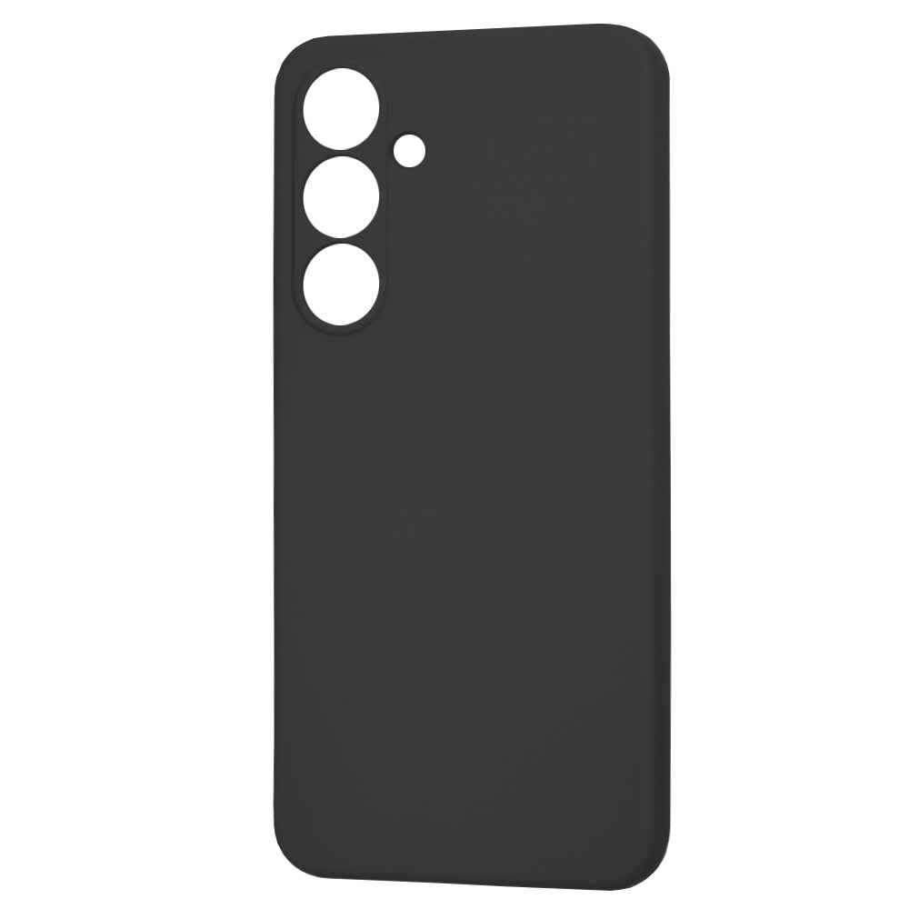 Hoes voor Samsung Galaxy S24 FE S721, Techsuit, SoftFlex, Zwart