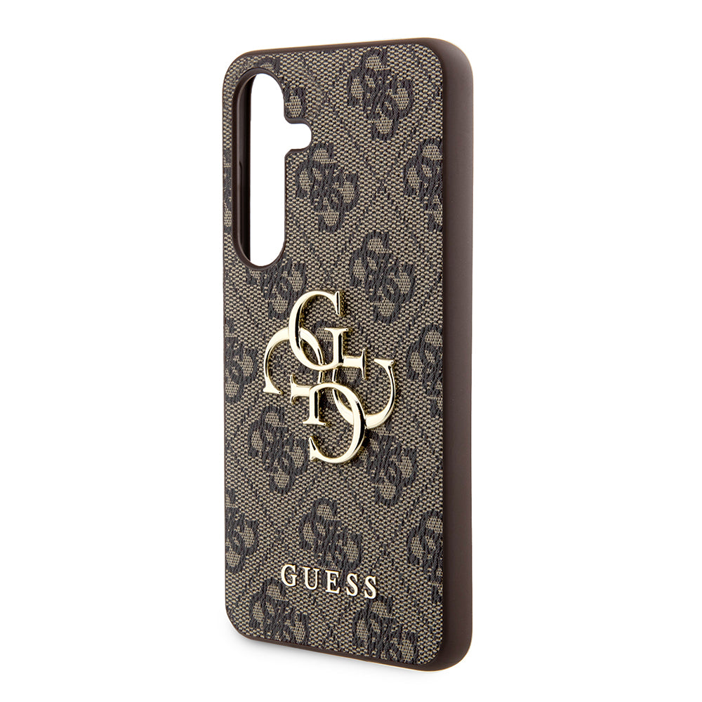 Hoes voor Samsung Galaxy S24+ S926, Guess, 4G Big Logo, Bruin