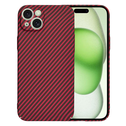 Hoes voor Samsung Galaxy S24+ S926, Techsuit, Carbonite FiberShell, Rood