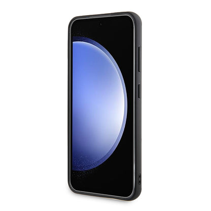 Hoes voor Samsung Galaxy S24 S921, Karl Lagerfeld, 3D Rubber Ikonik Karl, Zwart