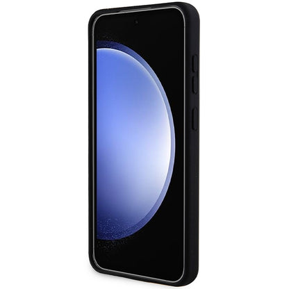 Hoes voor Samsung Galaxy S24 S921, Karl Lagerfeld, Silicone Ikonik NFT, Zwart