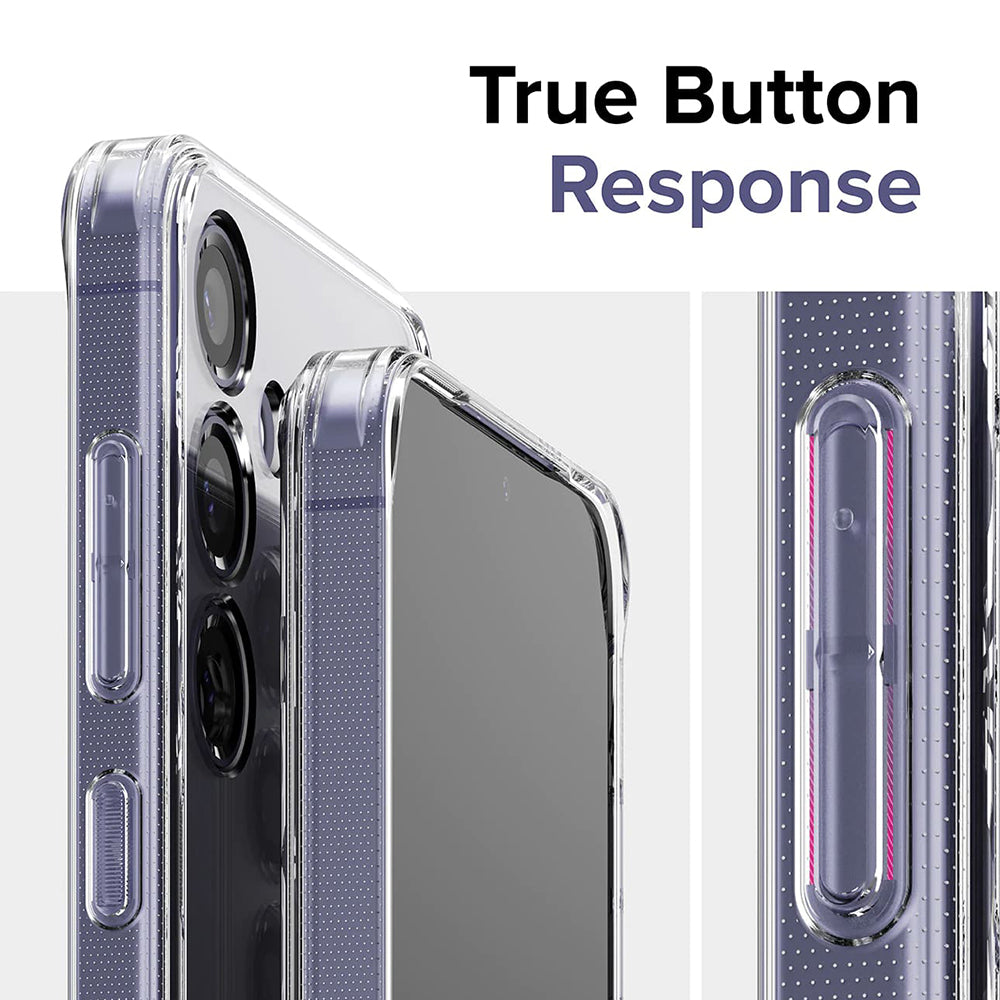 Hoes voor Samsung Galaxy S24 S921, Ringke, Fusion, Transparant