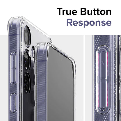 Hoes voor Samsung Galaxy S24 S921, Ringke, Fusion, Transparant