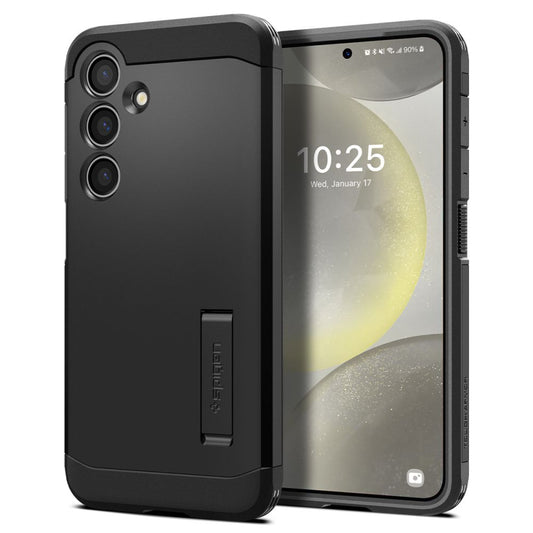 Hoes voor Samsung Galaxy S24 S921, Spigen, Tough Armor, Zwart ACS07355