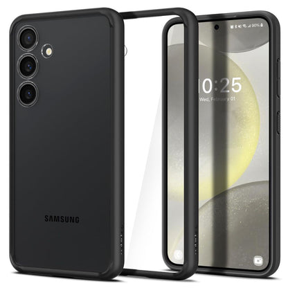 Hoes voor Samsung Galaxy S24 S921, Spigen, Ultra Hybrid, Matzwart ACS07352