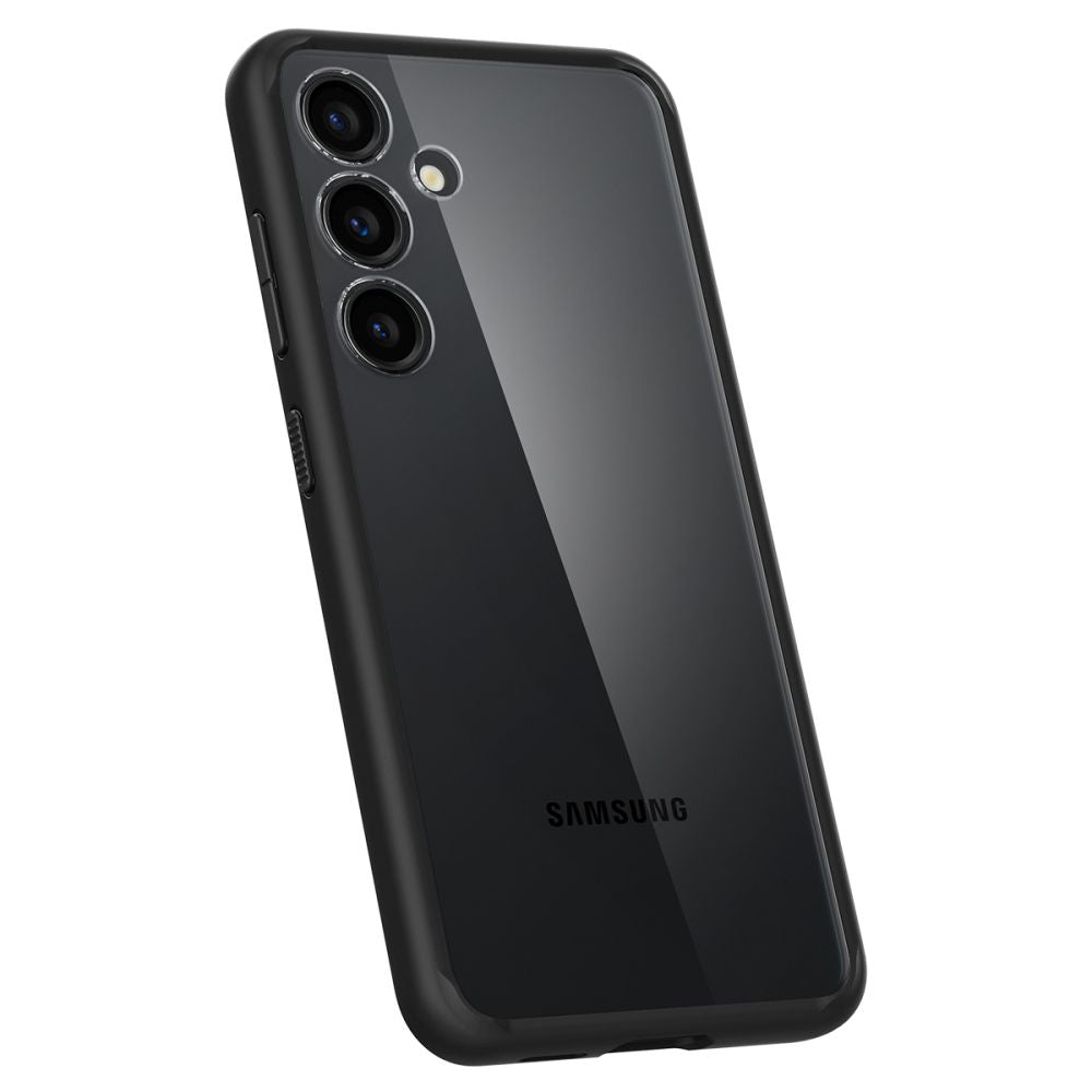 Hoes voor Samsung Galaxy S24 S921, Spigen, Ultra Hybrid, Matzwart ACS07352