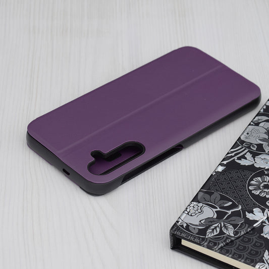 Hoes voor Samsung Galaxy S24 S921, Techsuit, eFold, Paars