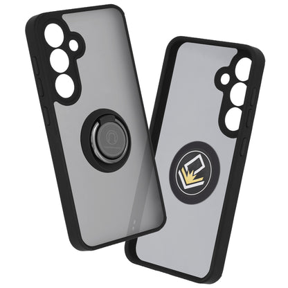 Hoes voor Samsung Galaxy S24 S921, Techsuit, Glinth, Zwart