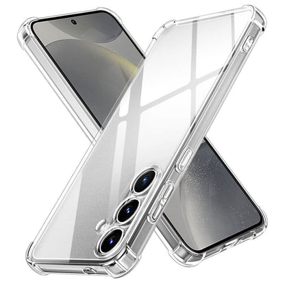 Hoes voor Samsung Galaxy S24 S921, Techsuit, Schokbestendig Helder, Transparant