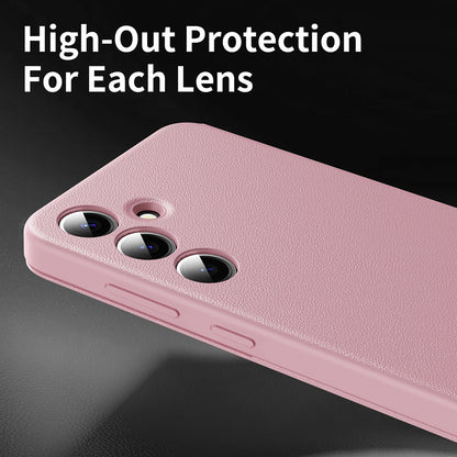 Hoes voor Samsung Galaxy S24 S921, Techsuit, SmartView, Roze