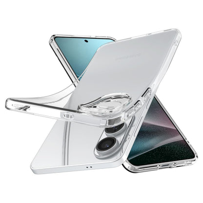 Hoes voor Samsung Galaxy S25 Edge S937, Spigen, Liquid Crystal, Transparant