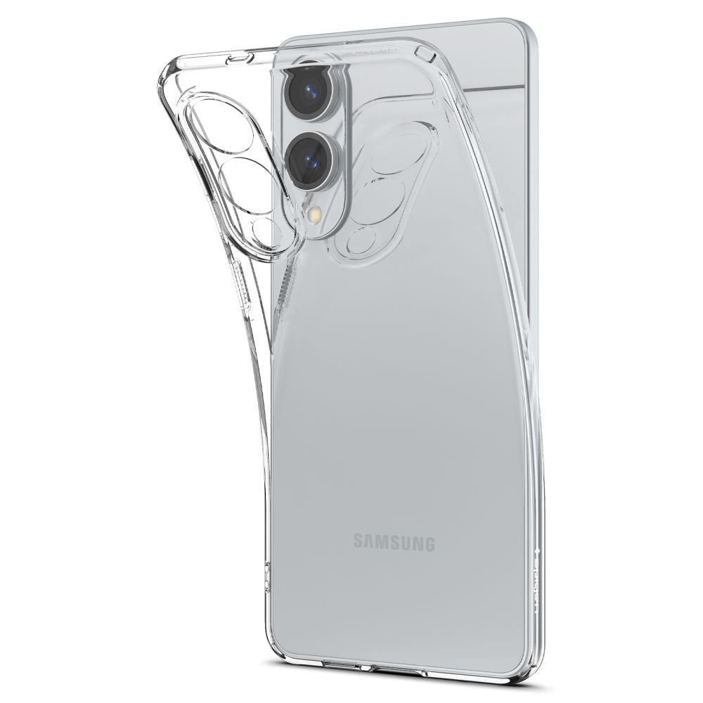 Hoes voor Samsung Galaxy S25 Edge S937, Spigen, Liquid Crystal, Transparant