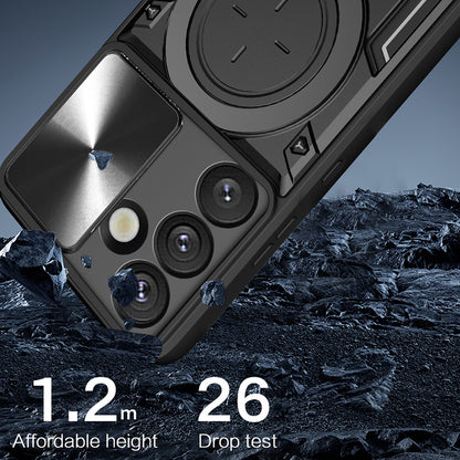 Hoes voor Samsung Galaxy S25 Edge S937, Techsuit, CamGuard Pro, Paars