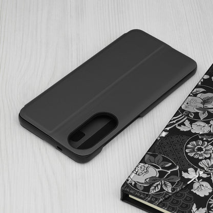 Hoes voor Samsung Galaxy S25 Edge S937, Techsuit, eFold, Zwart