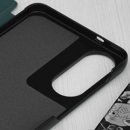 Hoes voor Samsung Galaxy S25 Edge S937, Techsuit, eFold, Groen