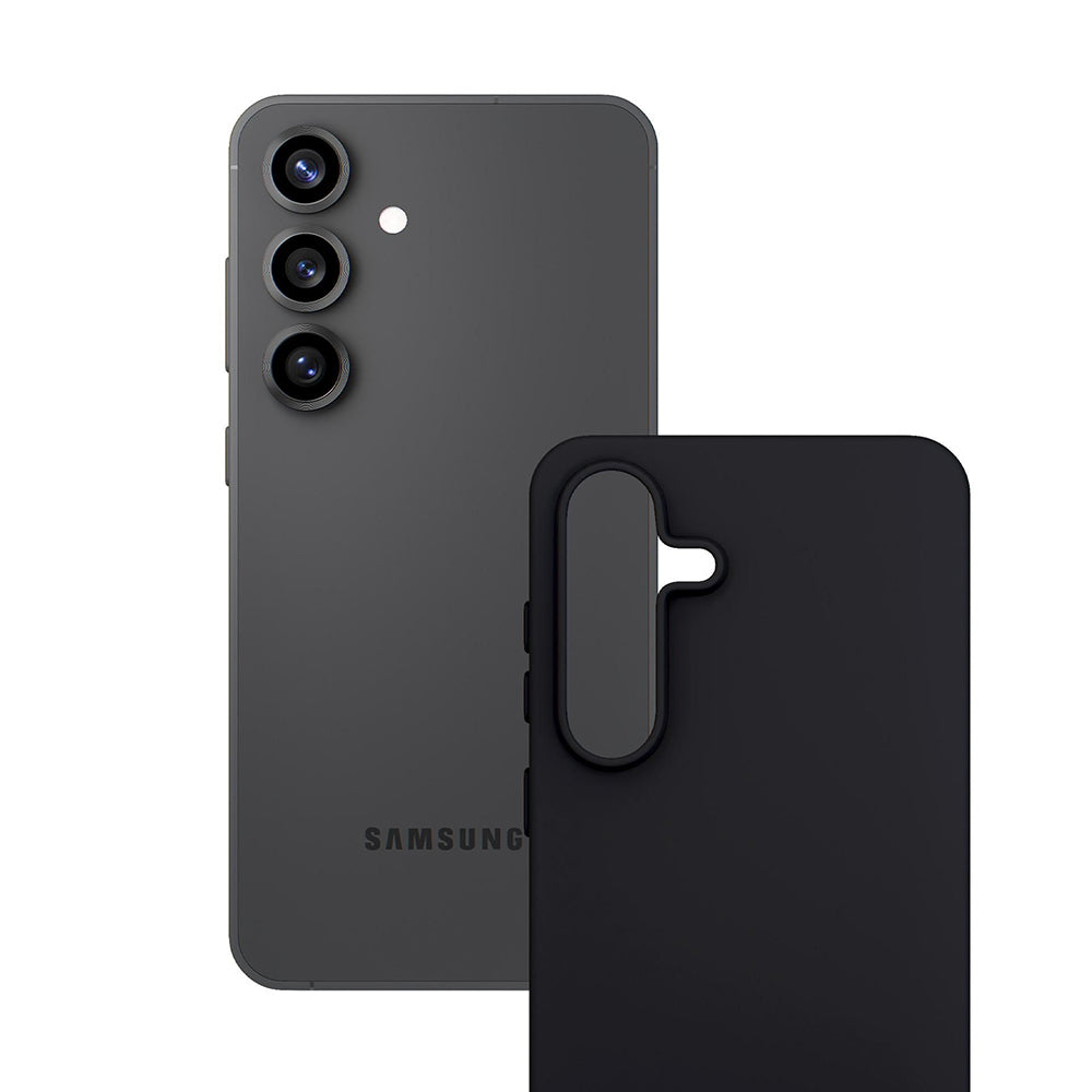Hoes voor Samsung Galaxy S25 FE, 3MK, Mat Zwart