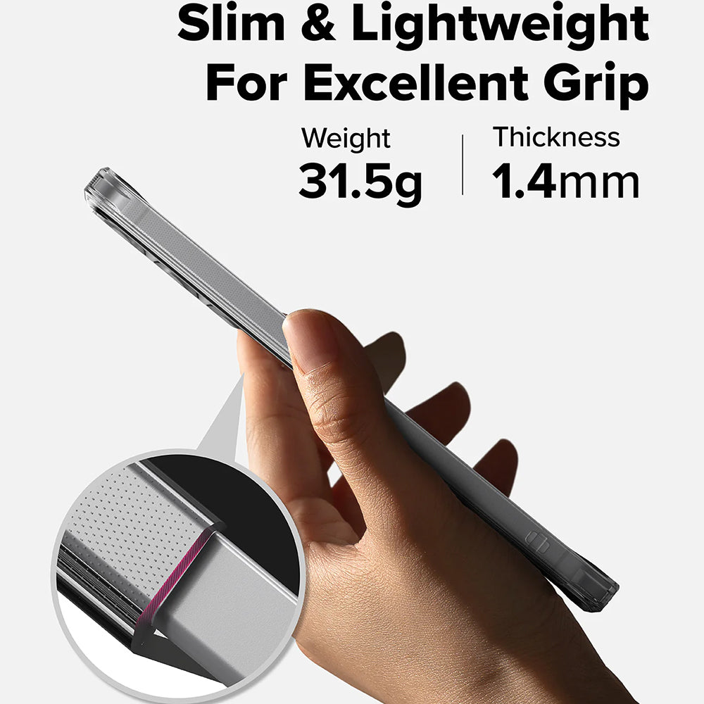 Hoesje voor Samsung Galaxy S25 FE, Ringke, Fusion, Transparant