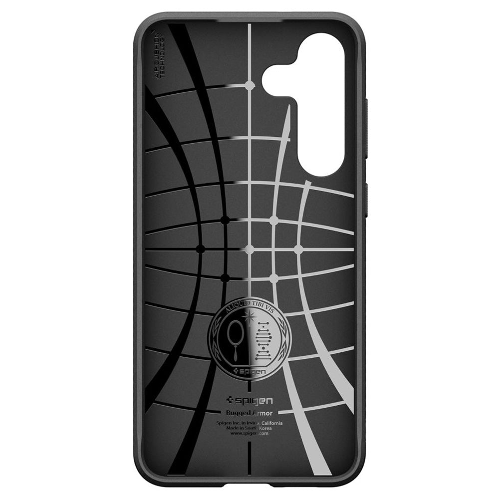 Hoes voor Samsung Galaxy S25 FE, Spigen, Rugged Armor, Matzwart ACS10025