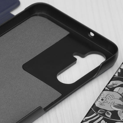 Hoes voor Samsung Galaxy S25 FE, Techsuit, eFold, Blauw