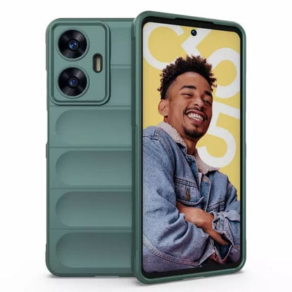 Hoes voor Samsung Galaxy S25 FE, Techsuit, Magic Shield, Groen