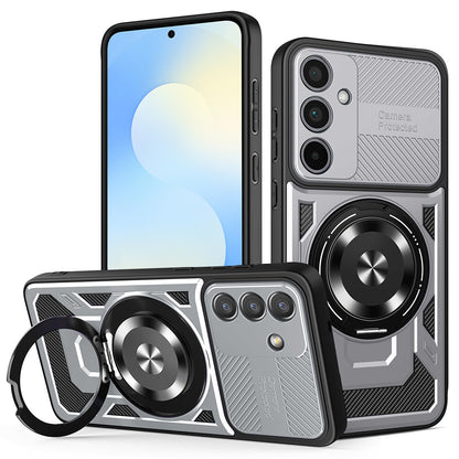 Hoes voor Samsung Galaxy S25 FE, Techsuit, RuggedCam, Grijs