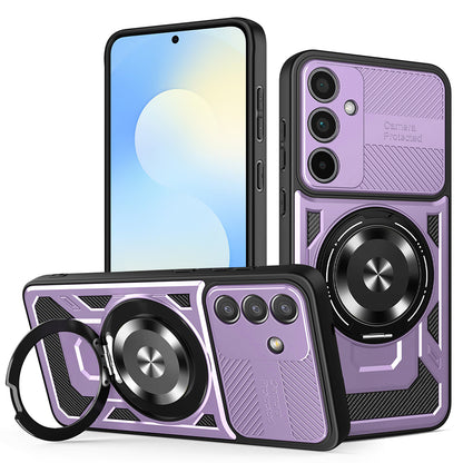 Hoes voor Samsung Galaxy S25 FE, Techsuit, RuggedCam, Paars