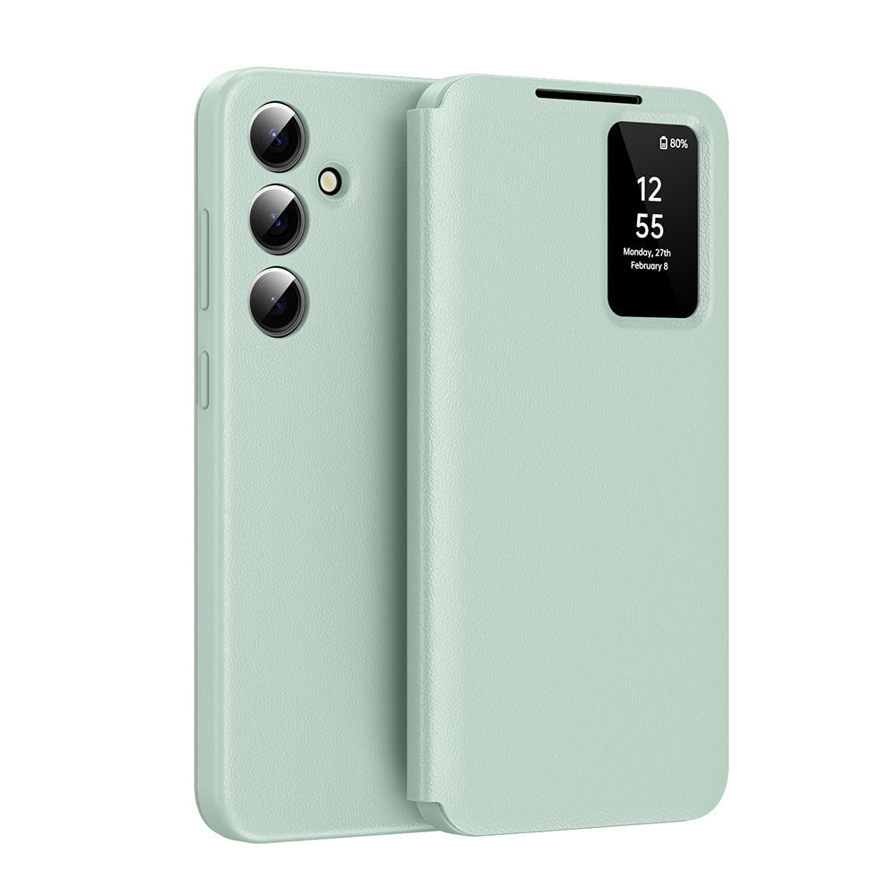 Case for Samsung Galaxy S25 FE, Techsuit, SmartView, Green