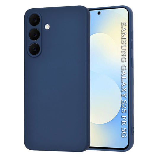 Hoes voor Samsung Galaxy S25 FE, Techsuit, SoftFlex, Marineblauw