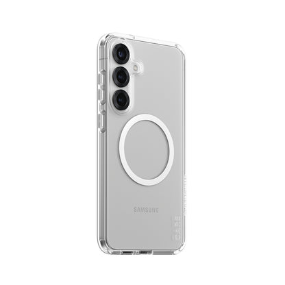 Hoes voor Samsung Galaxy S25+ S936, PanzerGlass, Care Urban Combat, Transparant Wit