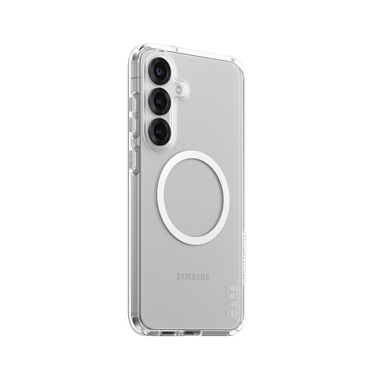 Hoes voor Samsung Galaxy S25+ S936, PanzerGlass, Care Urban Combat, Transparant Wit