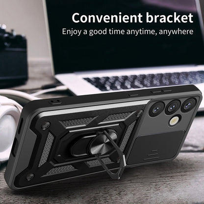 Case for Samsung Galaxy S25+ S936, Techsuit, CamShield, Black