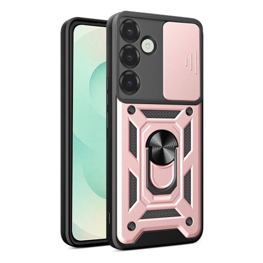 Hoes voor Samsung Galaxy S25+ S936, Techsuit, CamShield, Roze