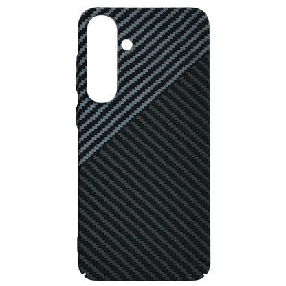 Hoes voor Samsung Galaxy S25+ S936, Techsuit, Carbonite FiberShell, Zwart Grijs