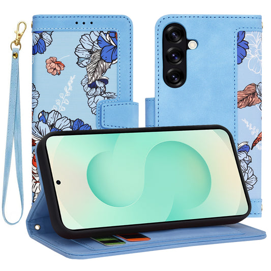 Hoes voor Samsung Galaxy S25+ S936, Techsuit, FlipCraft, Blauw