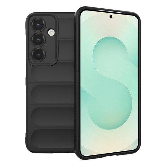 Hoes voor Samsung Galaxy S25+ S936, Techsuit, Magic Shield, Zwart