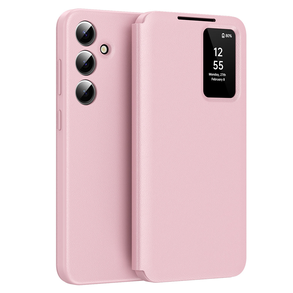 Case for Samsung Galaxy S25+ S936, Techsuit, SmartView, Pink
