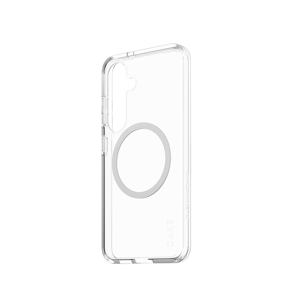 Hoes voor Samsung Galaxy S25 S931, PanzerGlass, Care Urban Combat, Transparant Wit