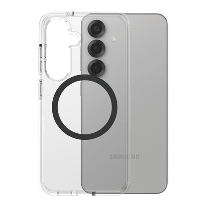 Hoes voor Samsung Galaxy S25 S931, PanzerGlass, Care Urban Combat, Transparant Zwart
