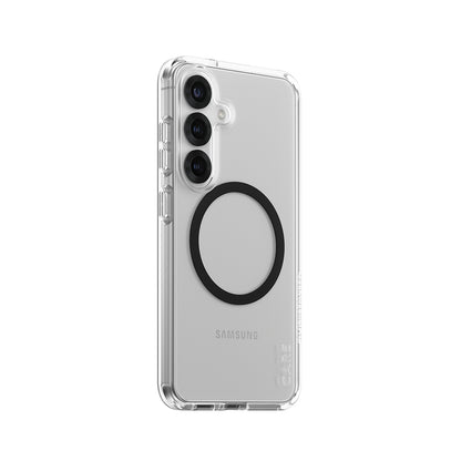 Hoes voor Samsung Galaxy S25 S931, PanzerGlass, Care Urban Combat, Transparant Zwart