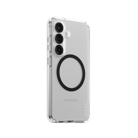 Hoes voor Samsung Galaxy S25 S931, PanzerGlass, Care Urban Combat, Transparant Zwart