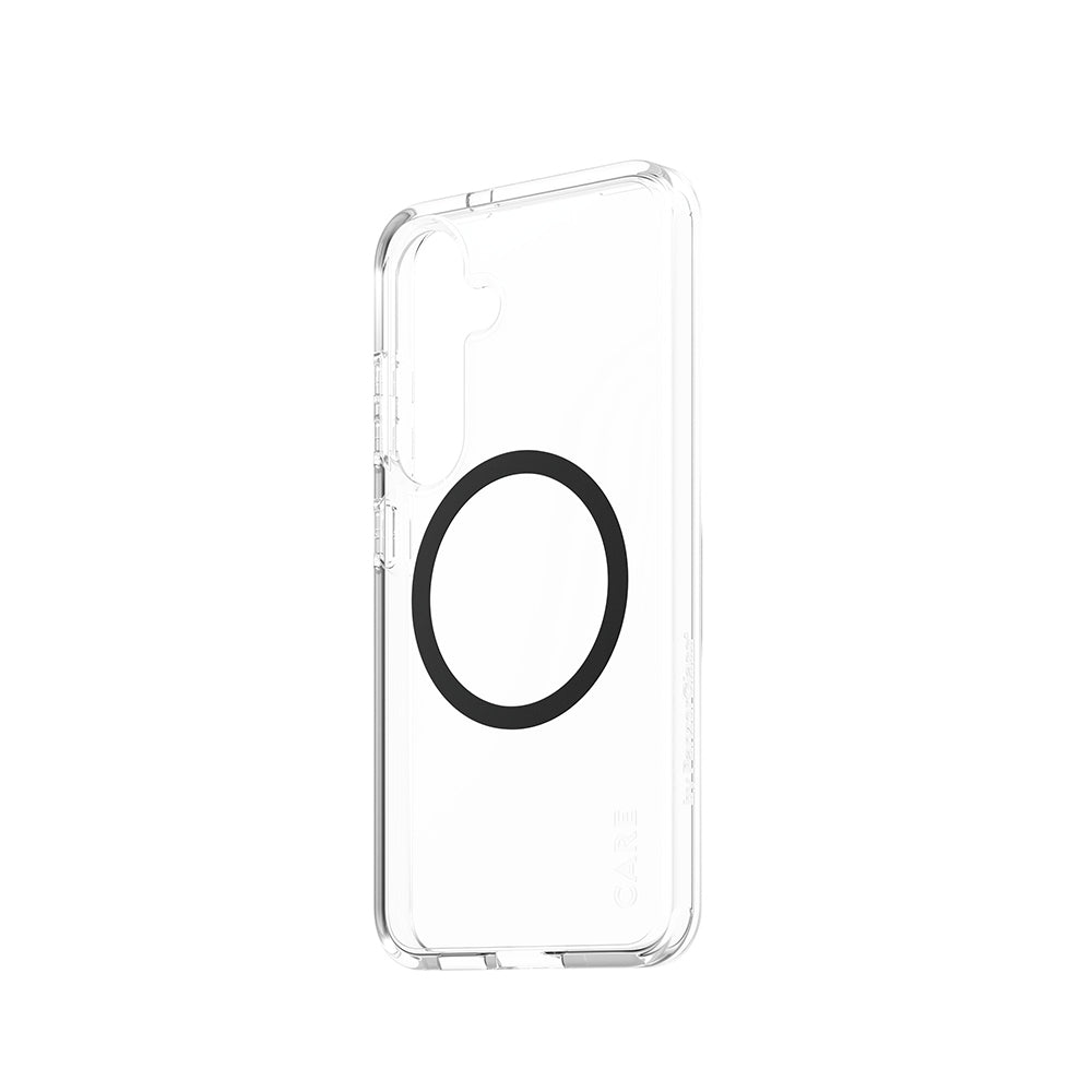 Hoes voor Samsung Galaxy S25 S931, PanzerGlass, Care Urban Combat, Transparant Zwart