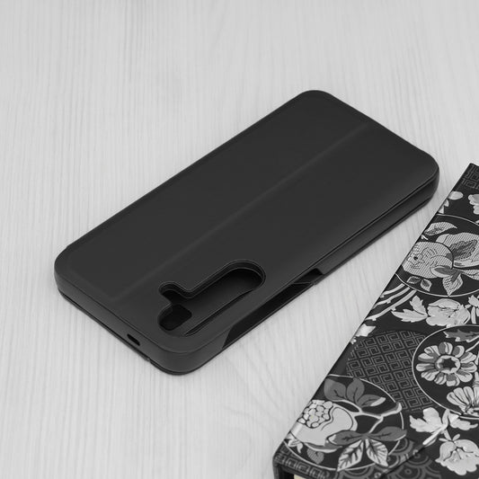 Hoes voor Samsung Galaxy S25 S931, Techsuit, eFold, Zwart