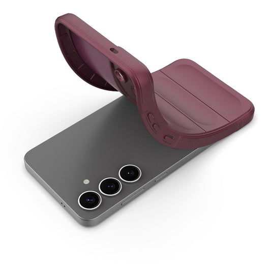 Hoes voor Samsung Galaxy S25 S931, Techsuit, Magic Shield, Zwart