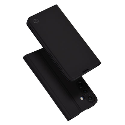 Hoes voor Samsung Galaxy S25 S931, Techsuit, Magskin Book, Zwart