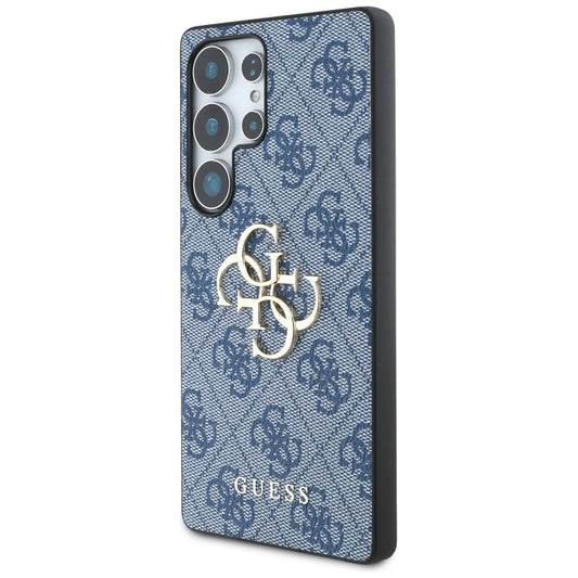 Hoes voor Samsung Galaxy S25 Ultra S938, Guess, 4G Big Logo, Blauw