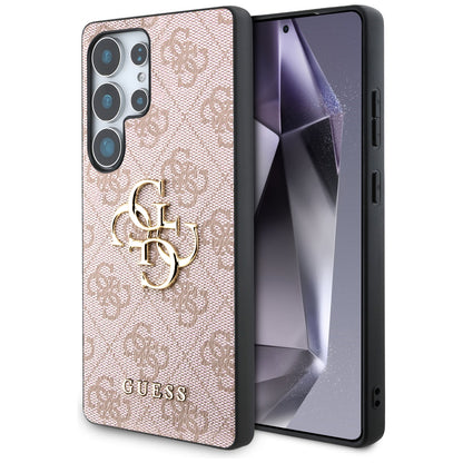 Case for Samsung Galaxy S25 Ultra S938, Guess, 4G Big Logo, Pink