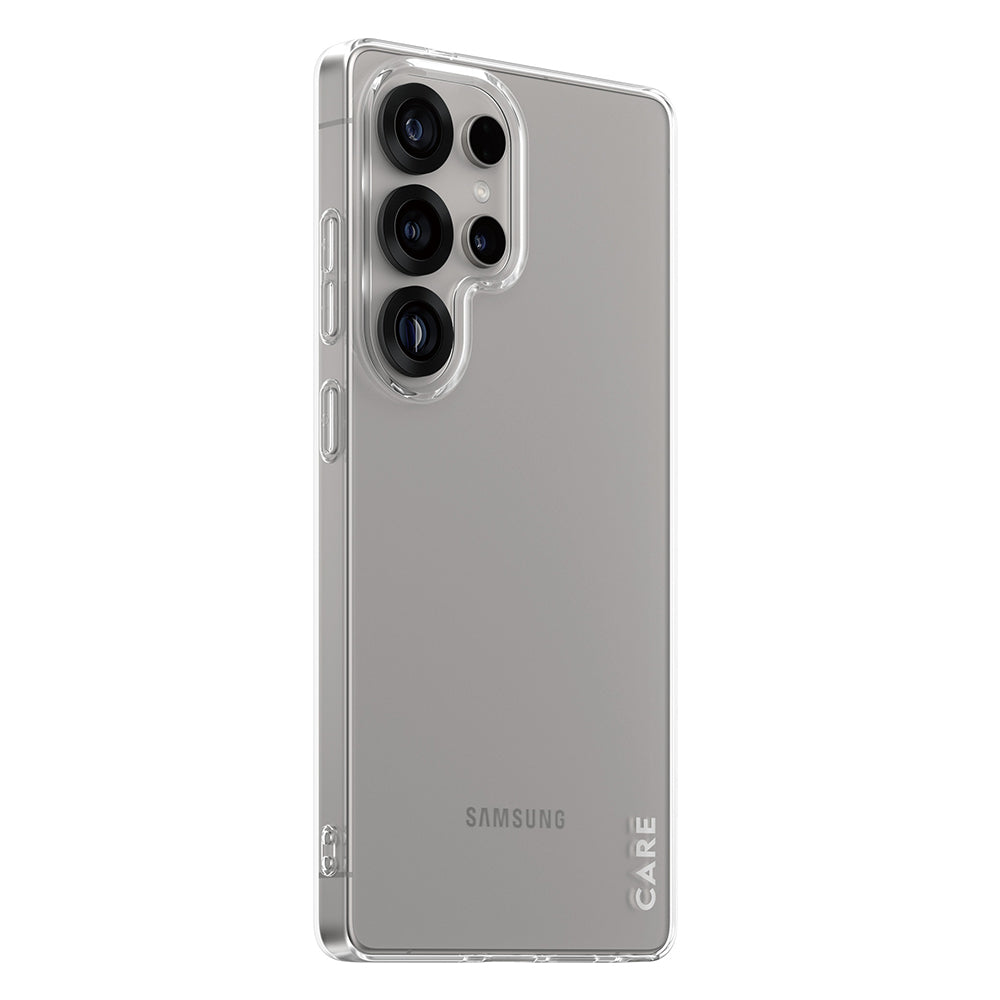 Hoes voor Samsung Galaxy S25 Ultra S938, PanzerGlass, Modieus, Transparant