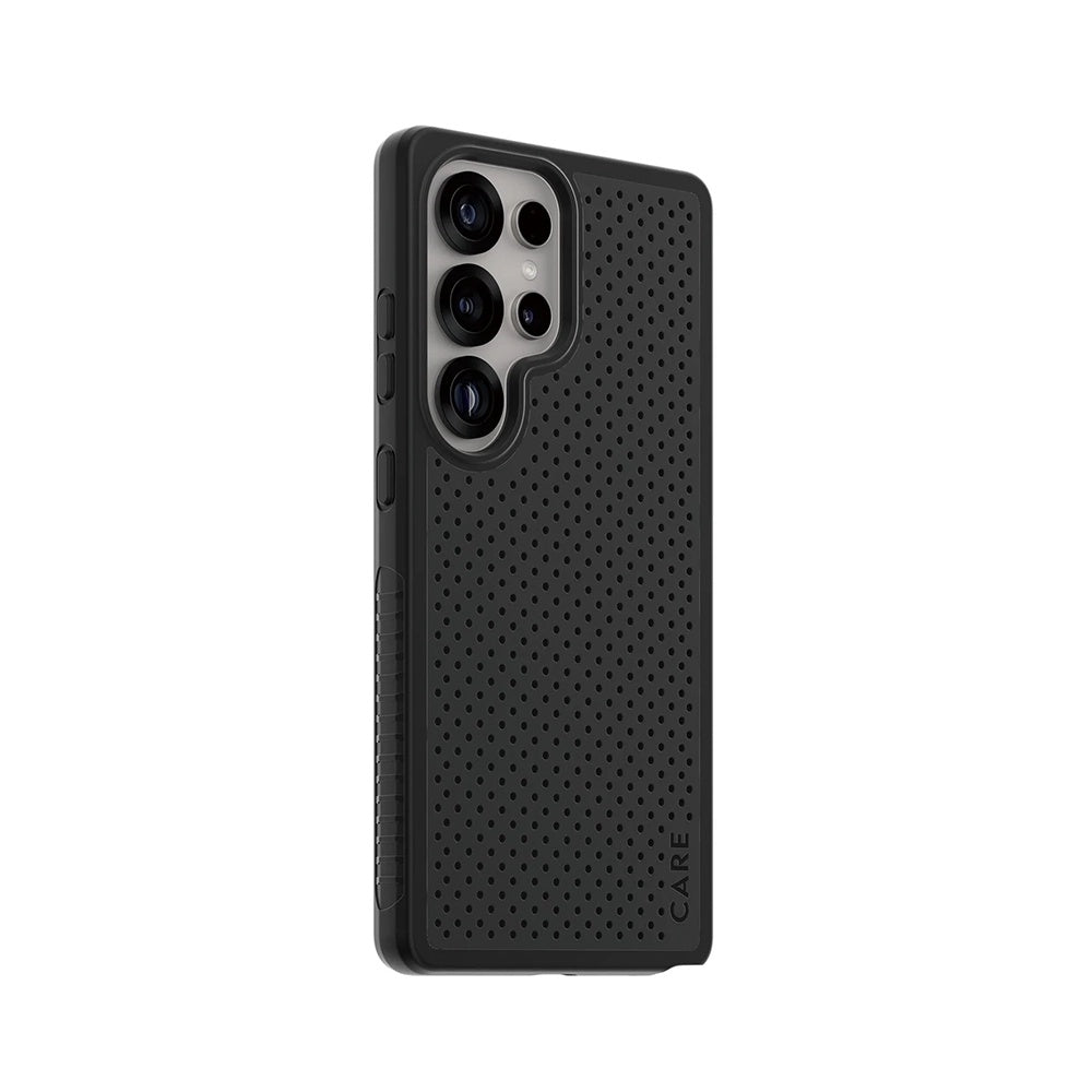 Case for Samsung Galaxy S25 Ultra S938, PanzerGlass, Care Feature Heat Beat, Black
