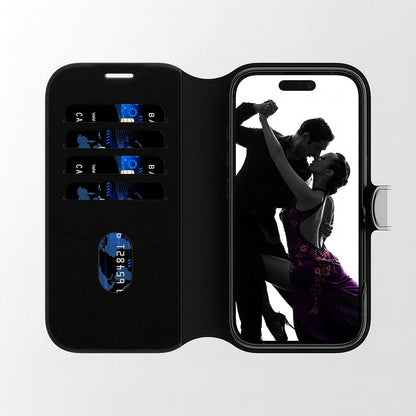 Hoes voor Samsung Galaxy S25 Ultra S938, PanzerGlass, Care Feature Tango Two-in-One, Zwart