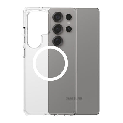 Hoes voor Samsung Galaxy S25 Ultra S938, PanzerGlass, Care Urban Combat, Transparant Wit